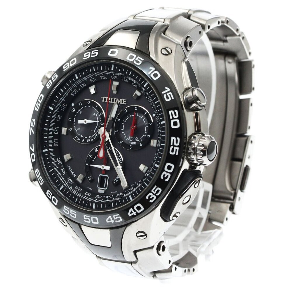 Epson TRUME L Collection TR-MB8001 Solar Powered Radio Men's Watch